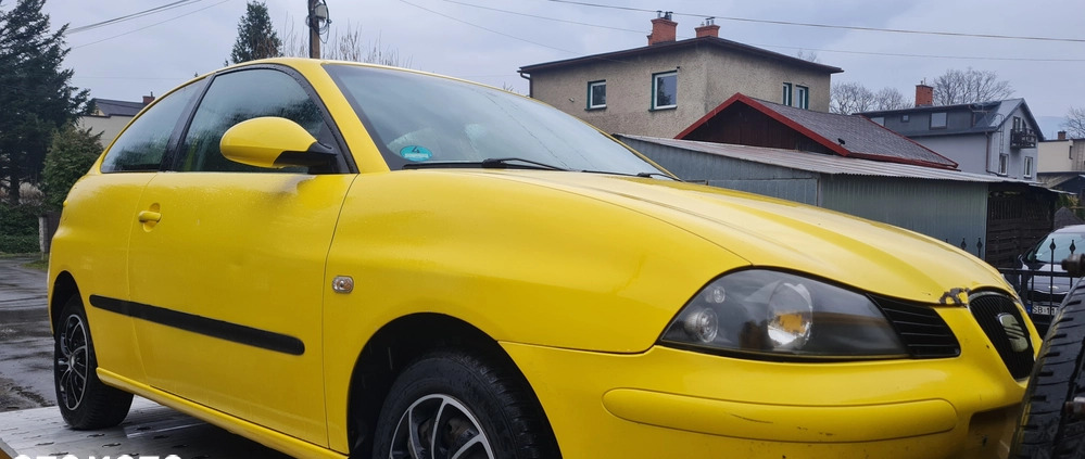 Seat Ibiza cena 6666 przebieg: 127900, rok produkcji 2005 z Biała małe 22